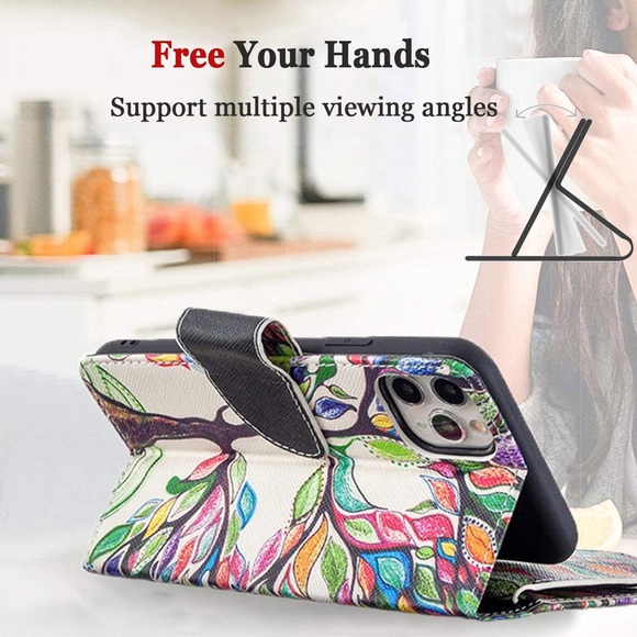 Wallet Case for iPhone 14 Pro Max 6.7 inch - Picture 8 of 9